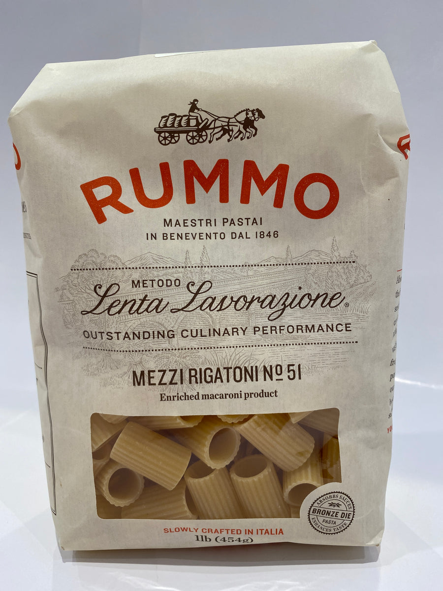 Rummo Pasta: Rigatoni – White Horse Wine and Spirits