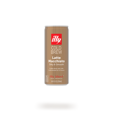 illy - Coffee Drink Latte Macchiato - Can 250ml (8.45 FL OZ).