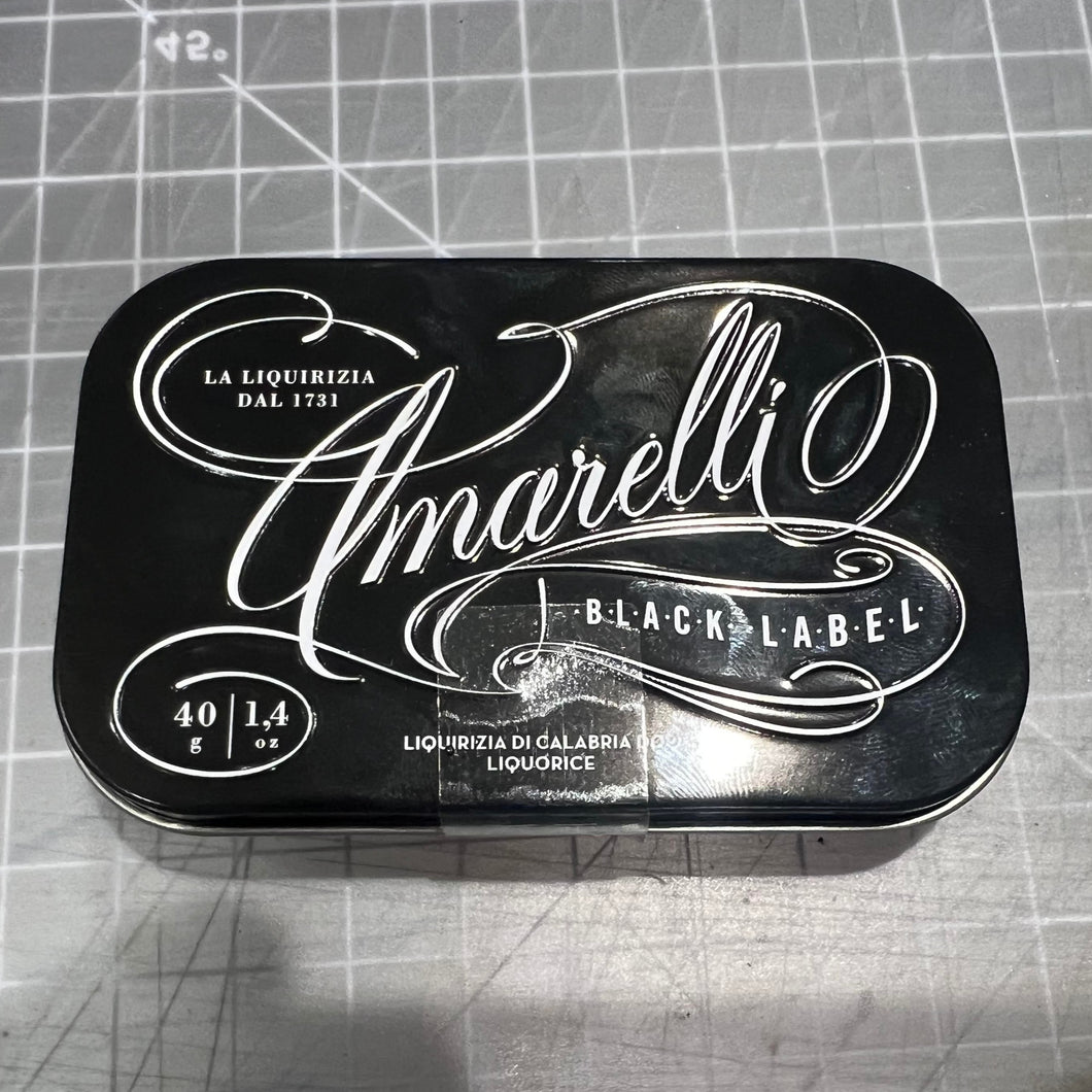 Amarelli - Black Label - Liquirizia di Calabria - 40g