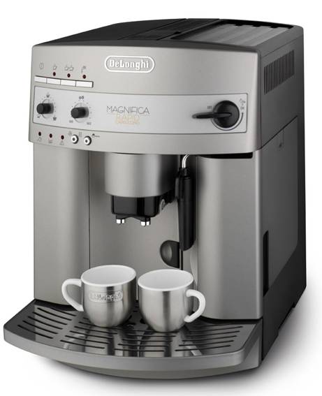 Delonghi - Magnifica Espresso Machine (Factory Refurbished) - Silver 1 ...