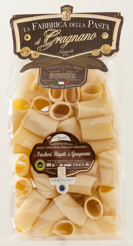 La Fabbrica Della Pasta Di Gragnano - Paccheri Di Gragnano - 500g (17.6 oz)