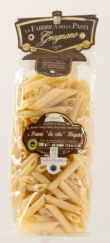 La Fabbrica Della Pasta Di Gragnano - Penne De Zite Rigate - 500g (17.6 oz)