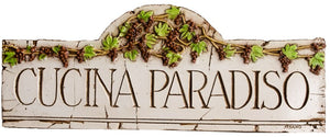 Cucina Paradiso - Wall Plaque