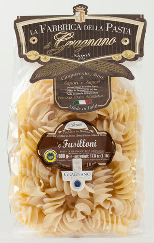 La Fabbrica Della Pasta Gragnano - E Fusilloni - 500g (17.6 oz)