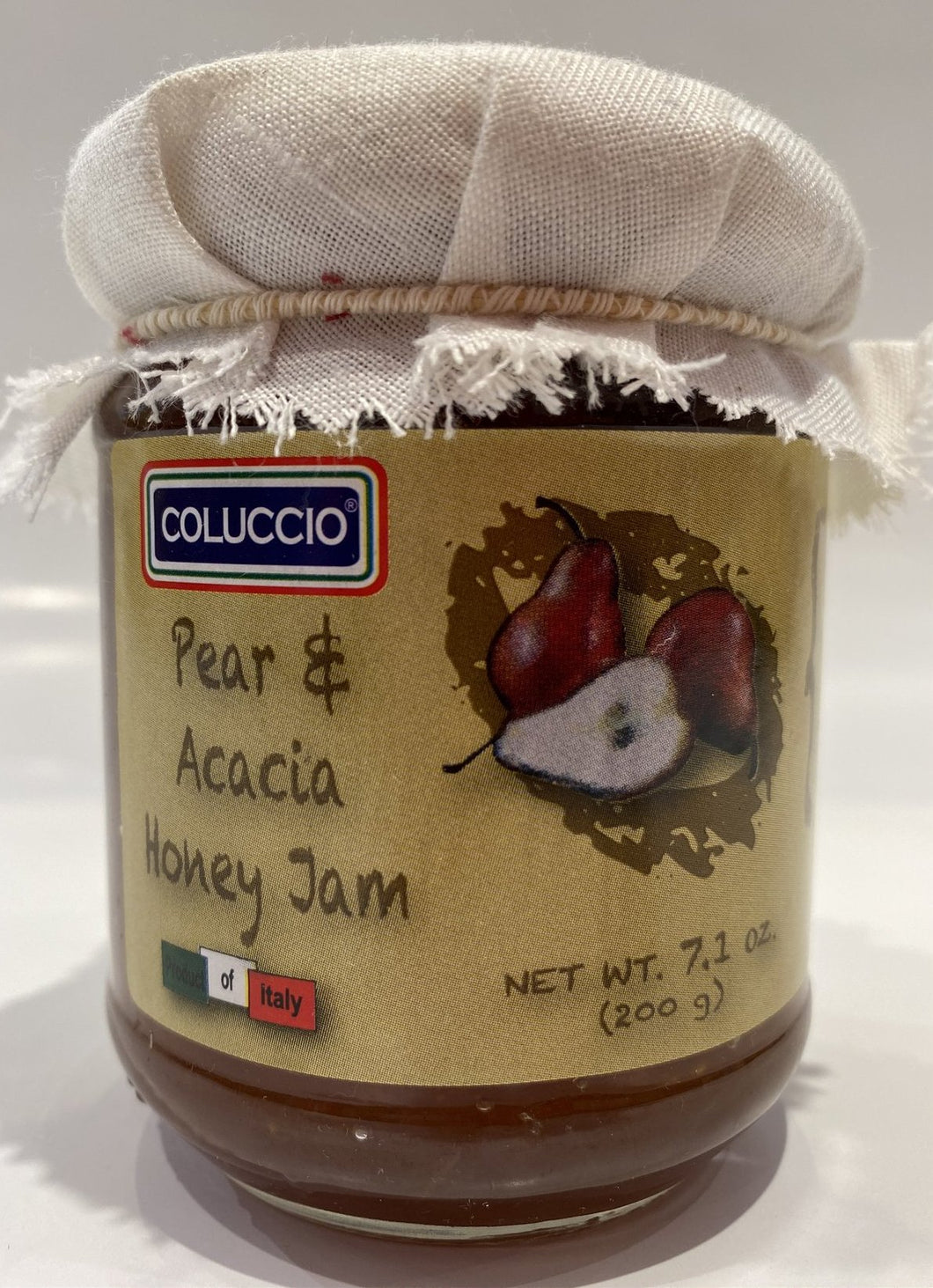 Coluccio - Pear & Acacia Honey Jam - 7.1 oz – Cerini Coffee & Gifts