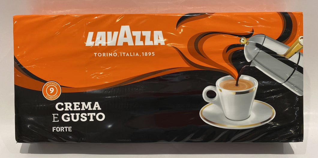 Lavazza Crema e Gusto Ground Coffee Blend Dark Roast