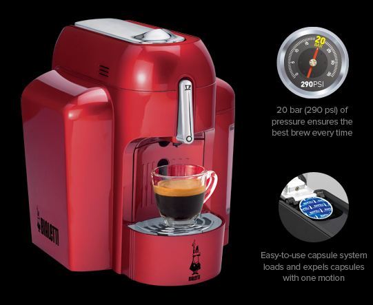 Bialetti Mini Express ltd edition red coloured 2 cup espresso maker - The  Design Gift Shop